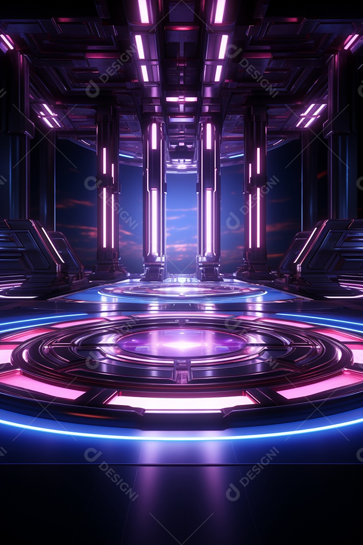 Fundo para cenário futurístico