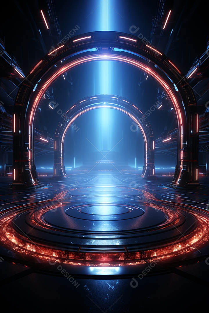 Fundo para cenário futurístico