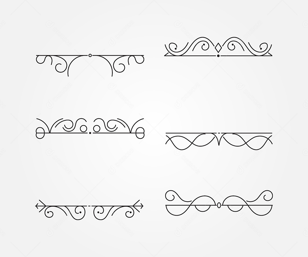 Conjuntos De Quadros Antigos Ilustração Vetor EPS