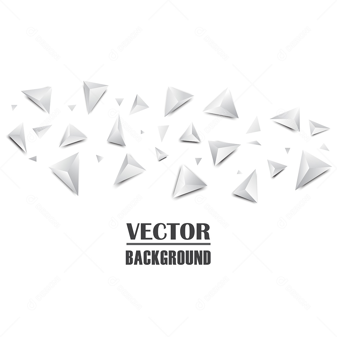 Background Triangulo Abstrato Vetor EPS