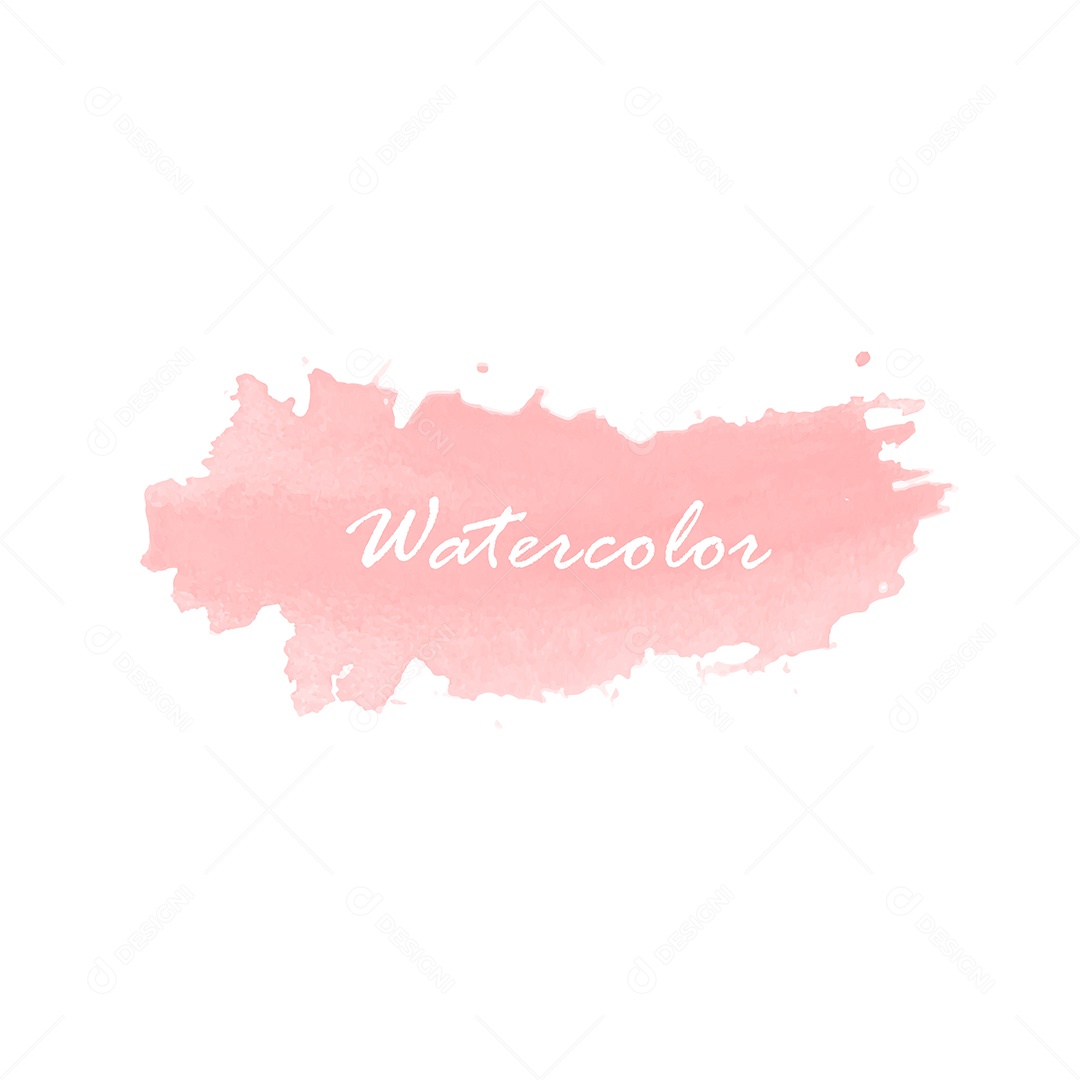 Background Aquarela Ilustração Vetor EPS