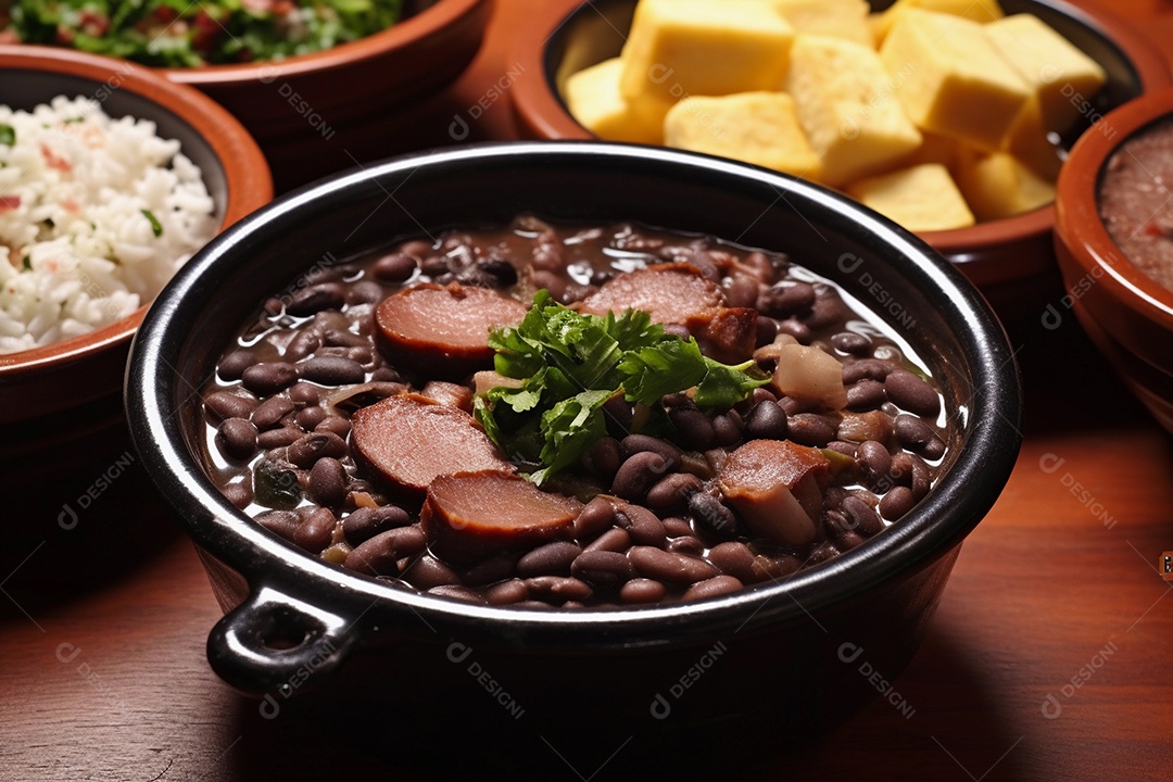 Feijoada, comida tradicional brasileira