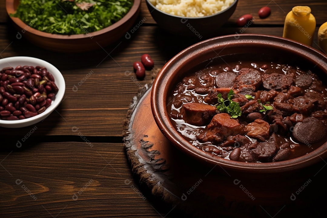 Feijoada, comida tradicional brasileira