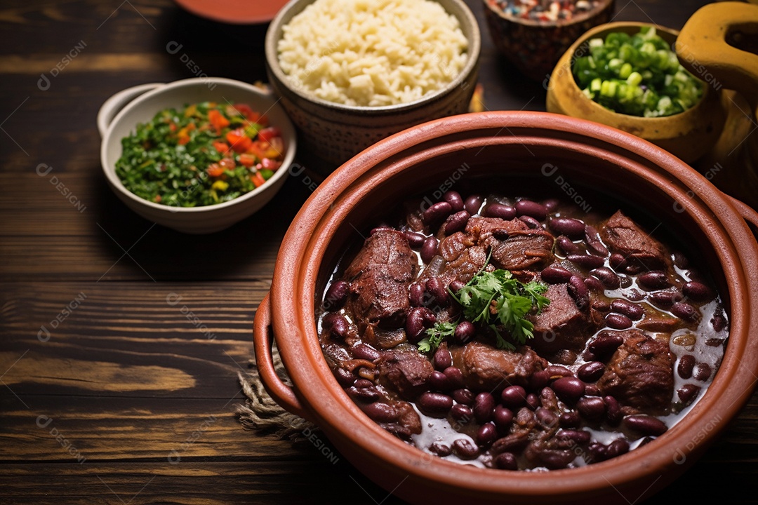 Feijoada, comida tradicional brasileira
