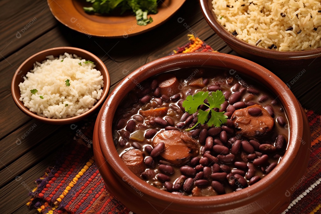 Feijoada, comida tradicional brasileira