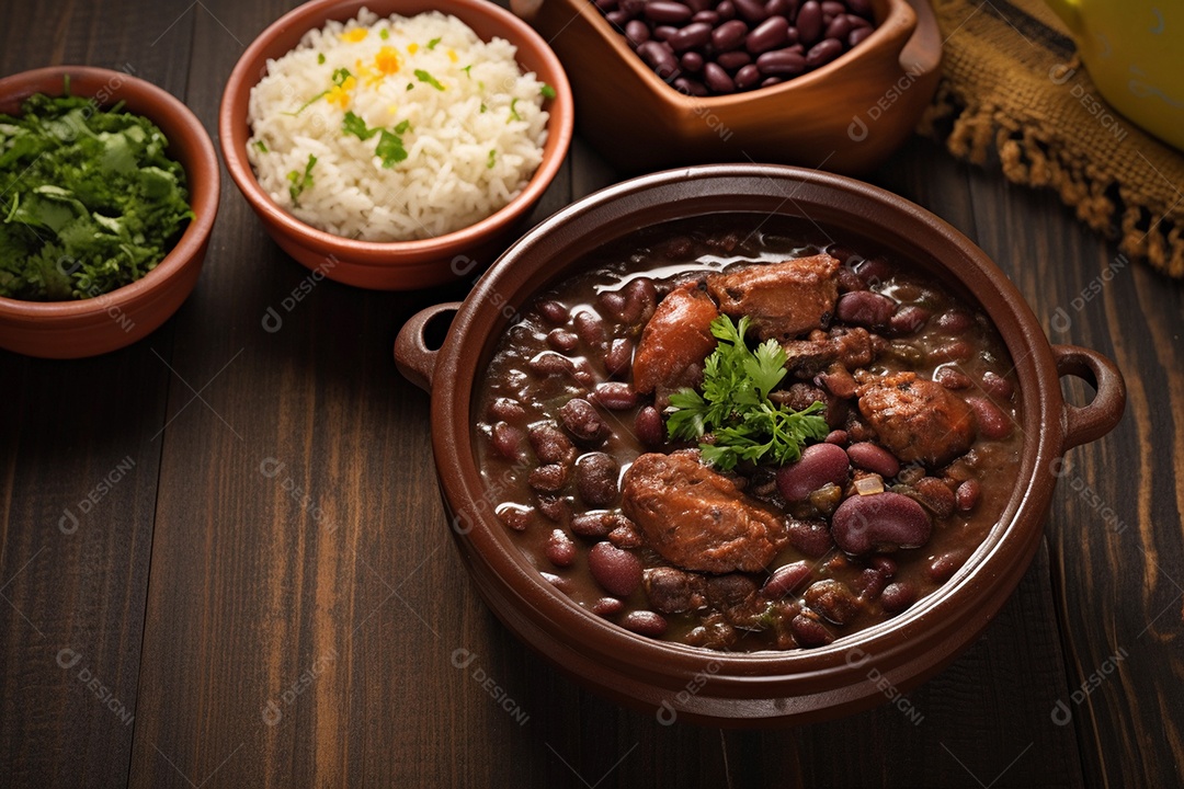 Feijoada, comida tradicional brasileira