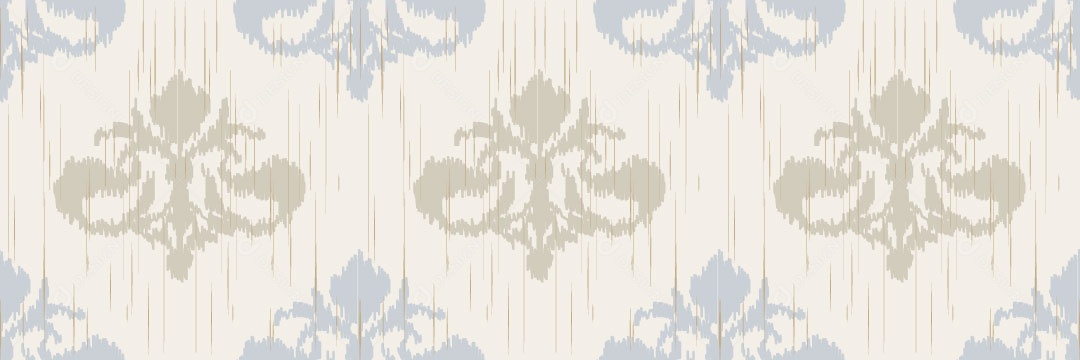 Padrão Tribal Tradicional Estilo Damasco Vetor EPS