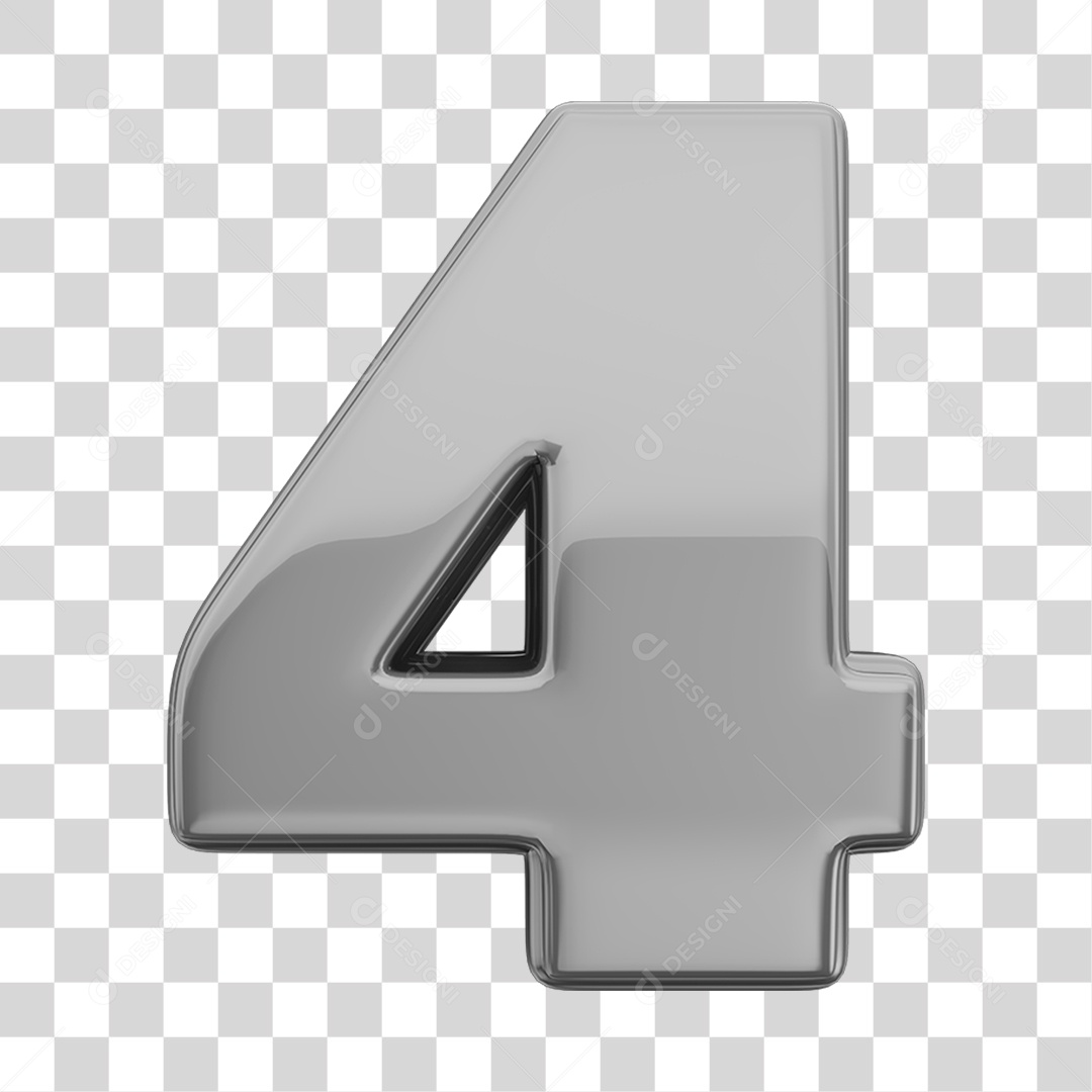 Elemento 3D Símbolos Acentos Para Composição PNG Transparente