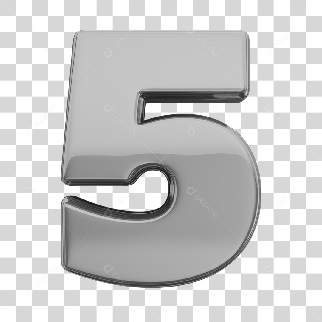 Elemento 3D Símbolos Acentos Para Composição PNG Transparente