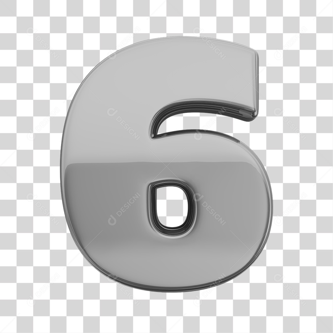 Elemento 3D Símbolos Acentos Para Composição PNG Transparente