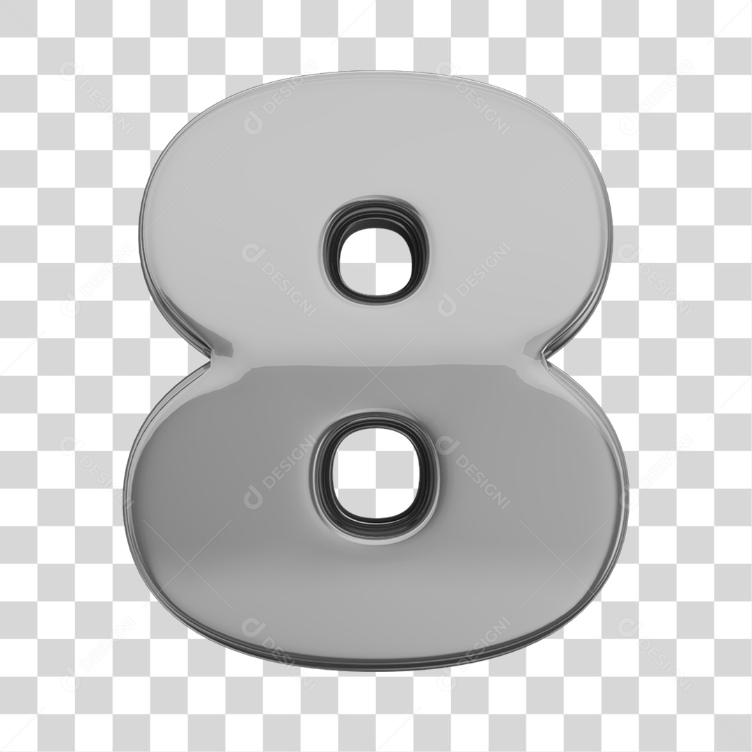 Elemento 3D Símbolos Acentos Para Composição PNG Transparente