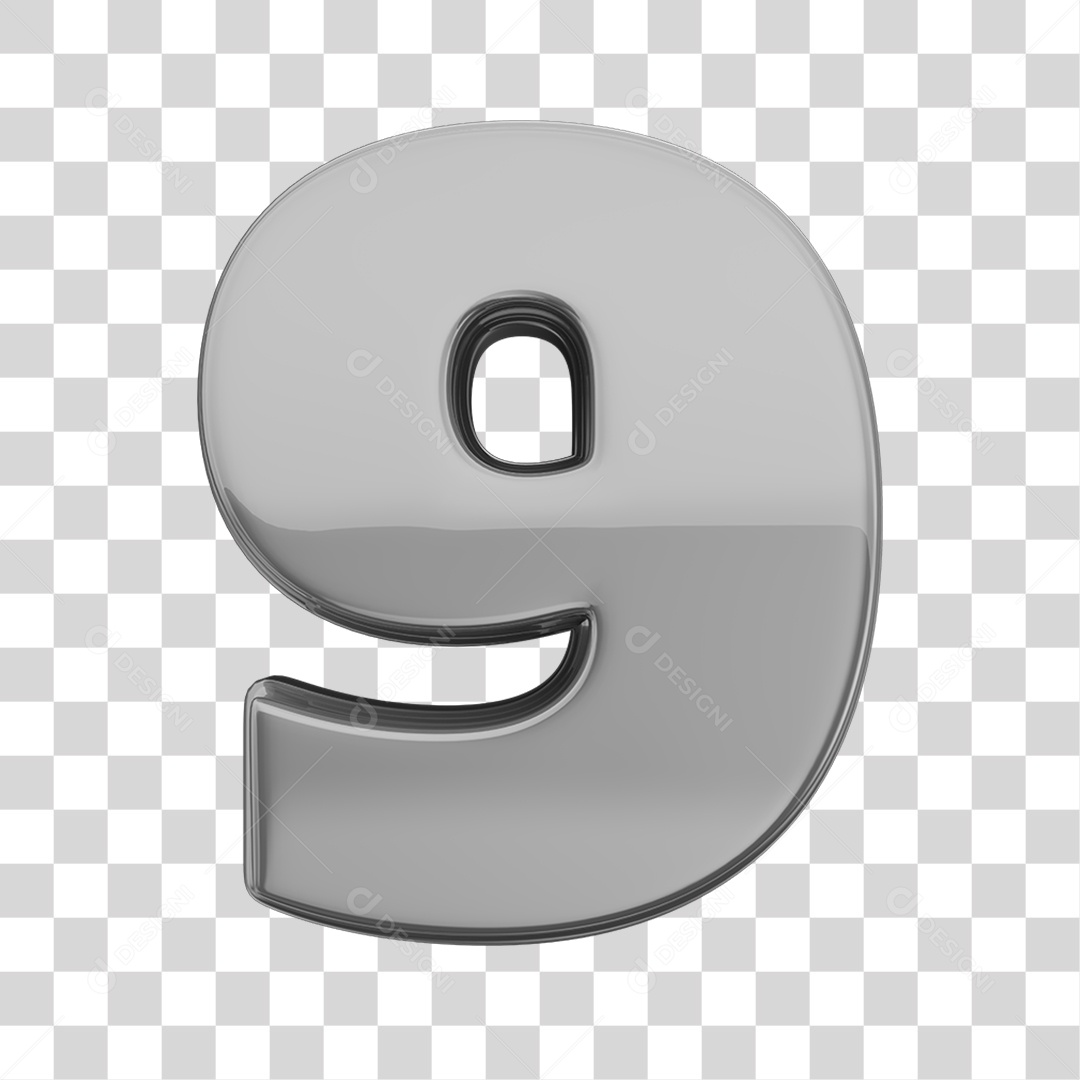 Elemento 3D Símbolos Acentos Para Composição PNG Transparente