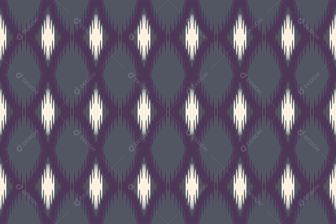 Tribal Tradicional Roxo Ilustração Vetor EPS