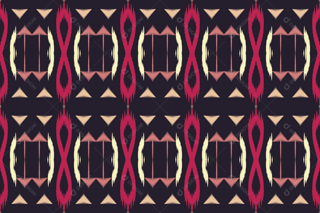 Padrão Tribal Tradicional Vetor EPS