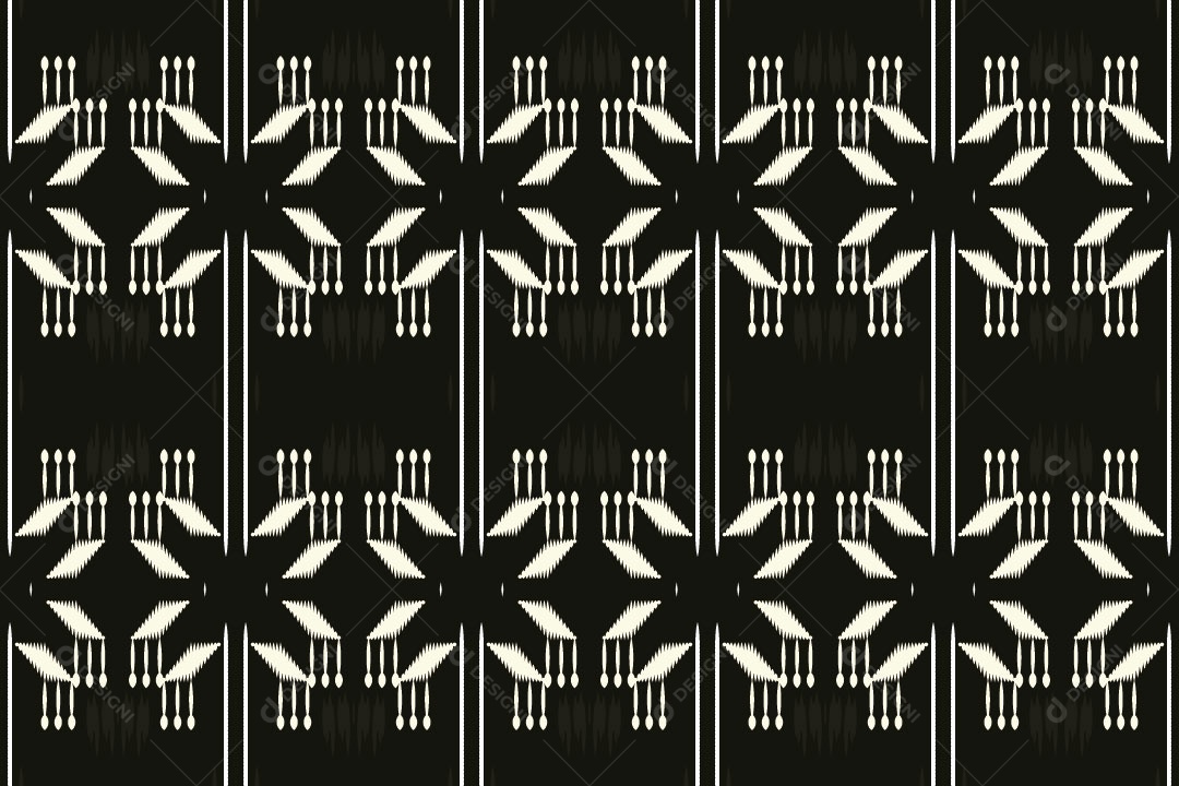 Padrão Tribal Tradicional Vetor EPS