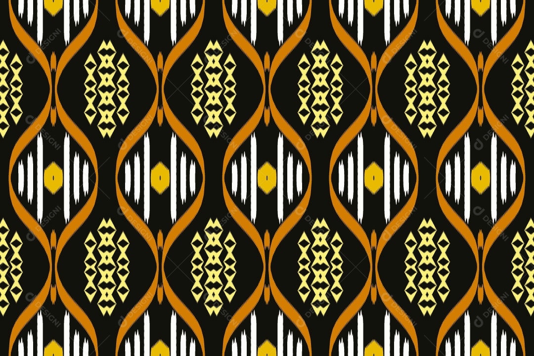 Padrão Tribal Tradicional Vetor EPS