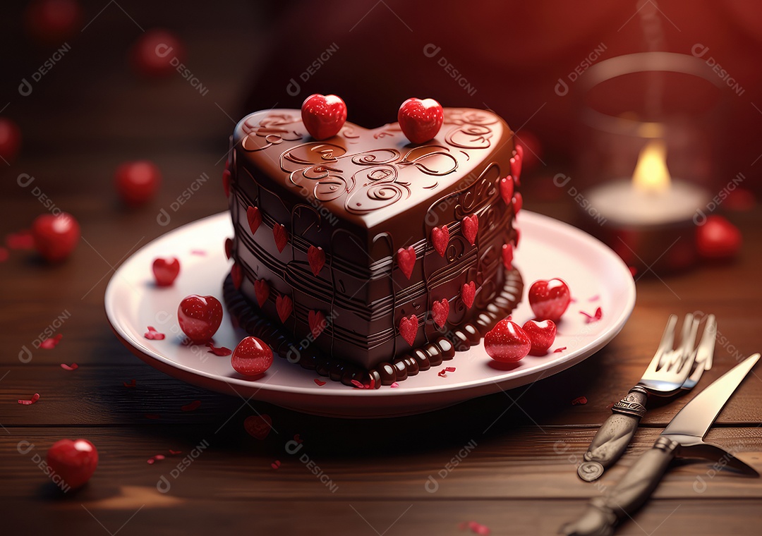 Um conceito doce e centrado no coração que aquece a alma. Fundo do conceito dos namorados.