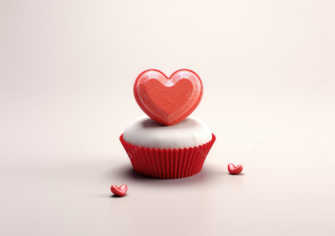 Um conceito doce e centrado no coração que aquece a alma. Fundo do conceito dos namorados.