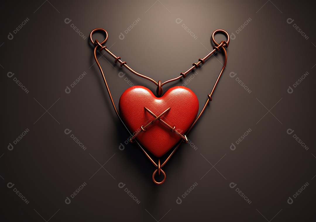 Um conceito doce e centrado no coração que aquece a alma. Fundo do conceito dos namorados.