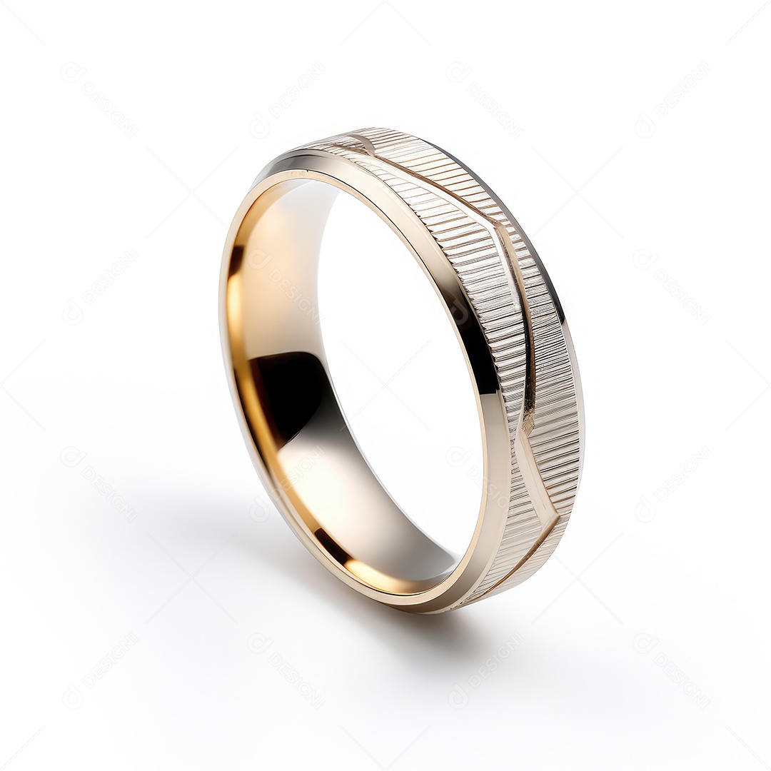 Belo design de anel. anéis de noivado de casamento com diamantes em fundo branco isolado.