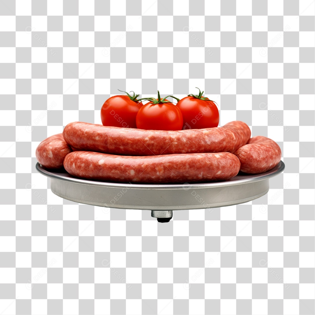 Linguiça para Churrasco Fundo PNG Transparente