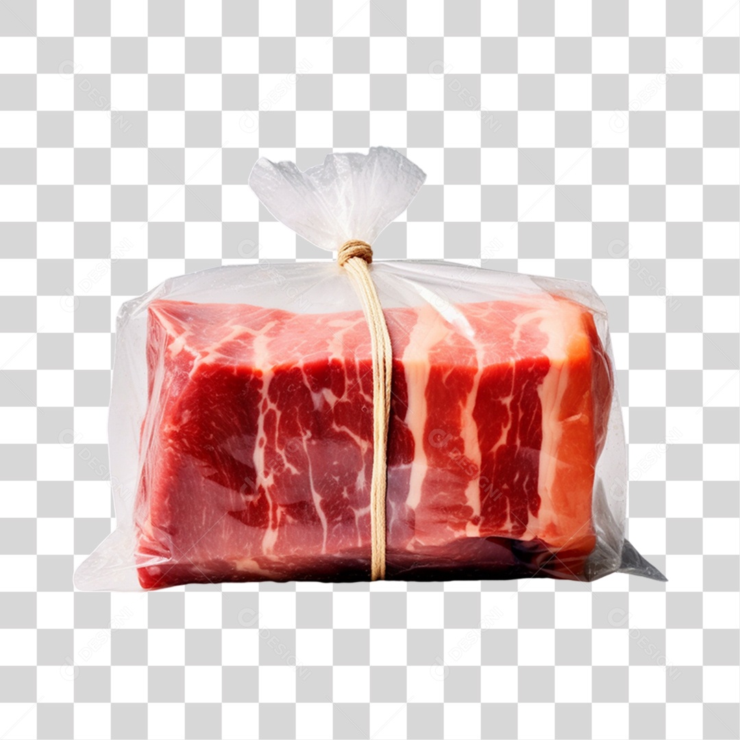 Carnes para Churrasco em Sacola  Fundo PNG Transparente