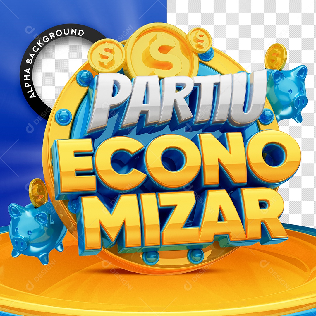Partiu economizar Social Media PSD Editável