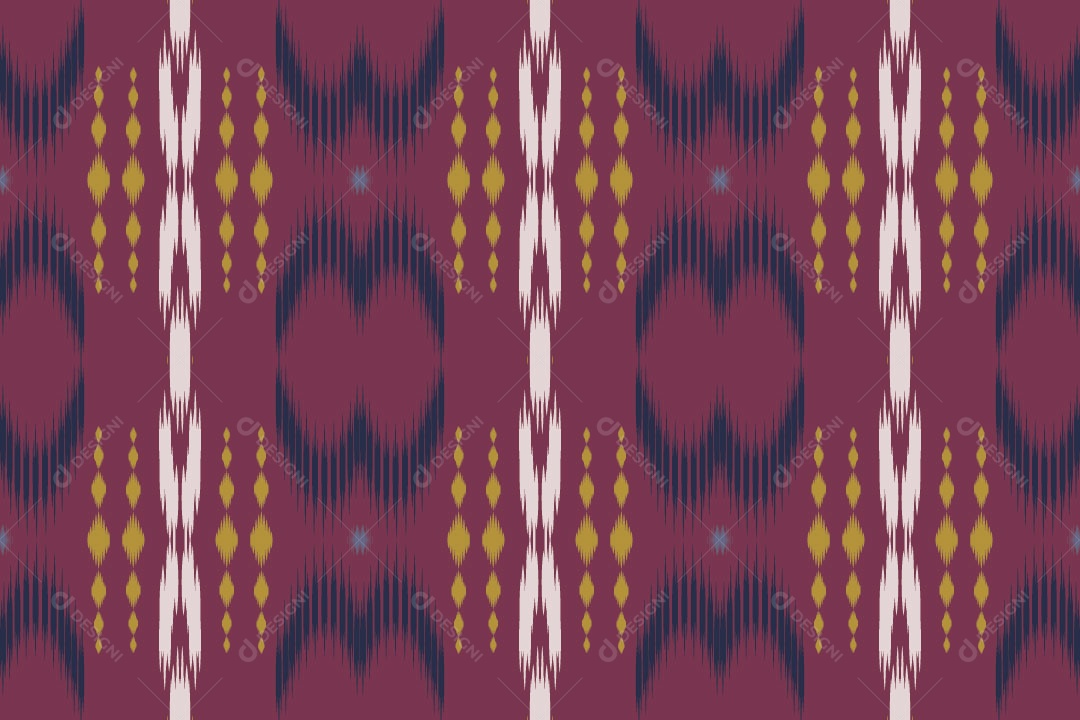 Tribal Tradicional Roxo Ilustração Vetor EPS