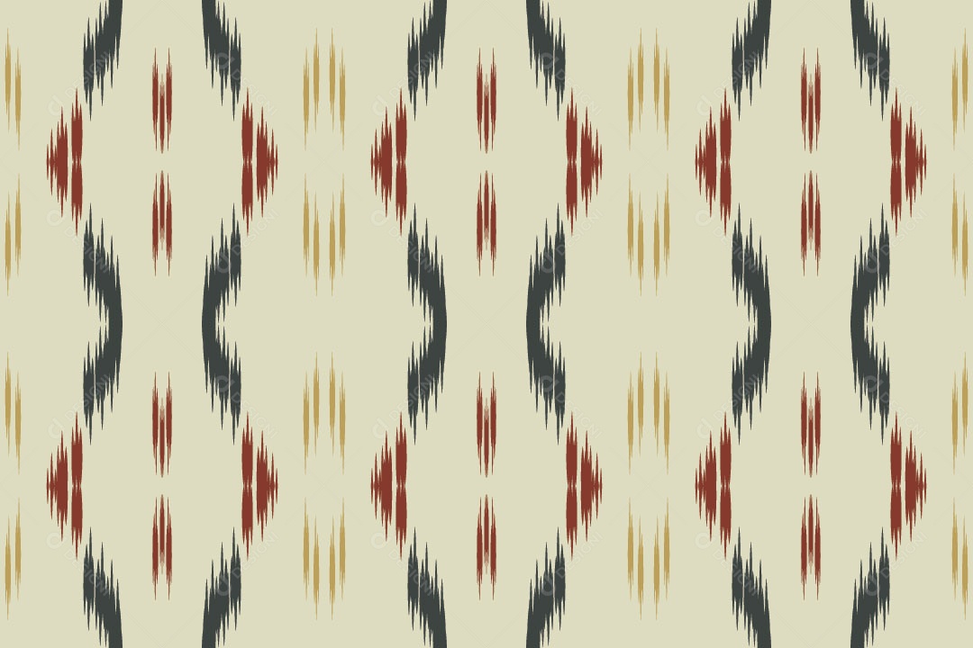 Tribal Tradicional Branco Ilustração Vetor EPS