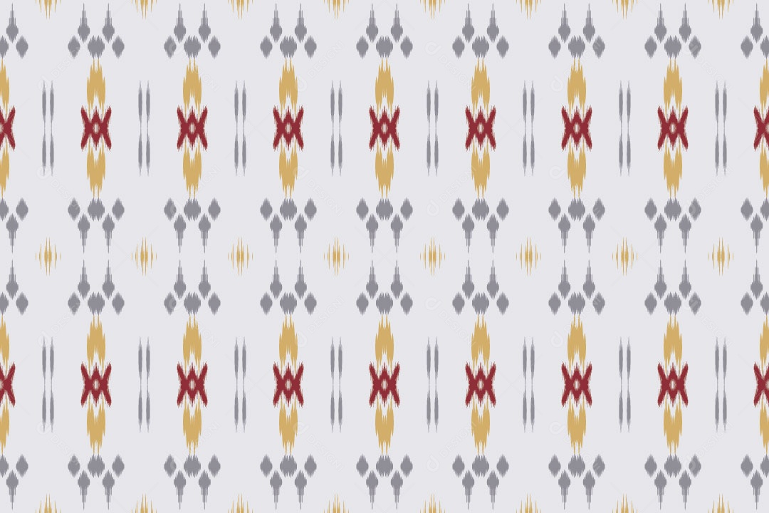 Tribal Tradicional Branco Ilustração Vetor EPS