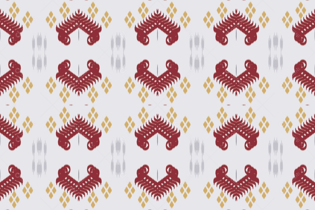 Tribal Tradicional Branco Ilustração Vetor EPS