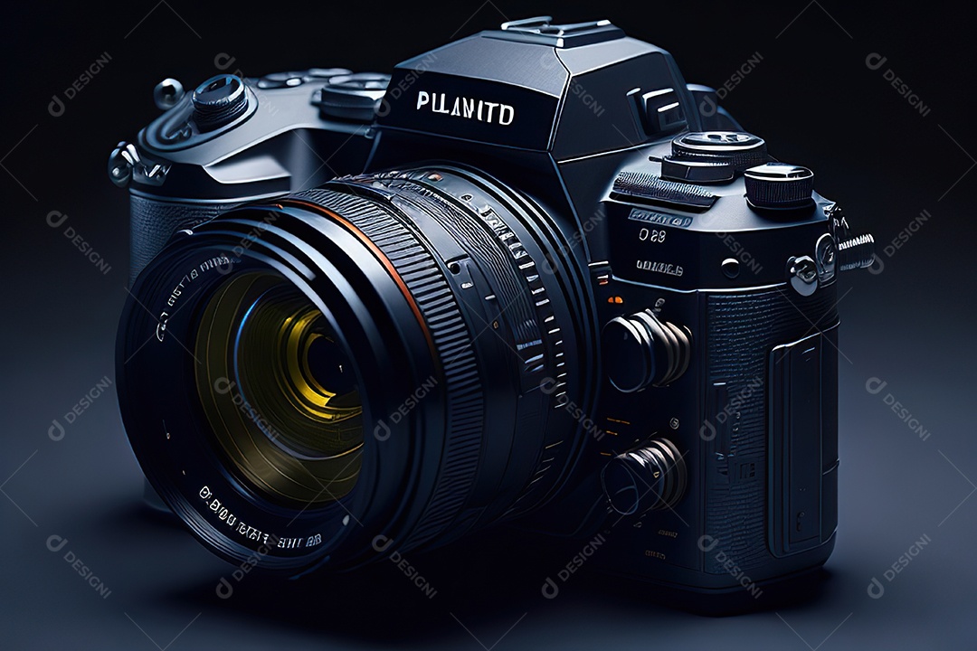 Câmera de visão altamente explodida