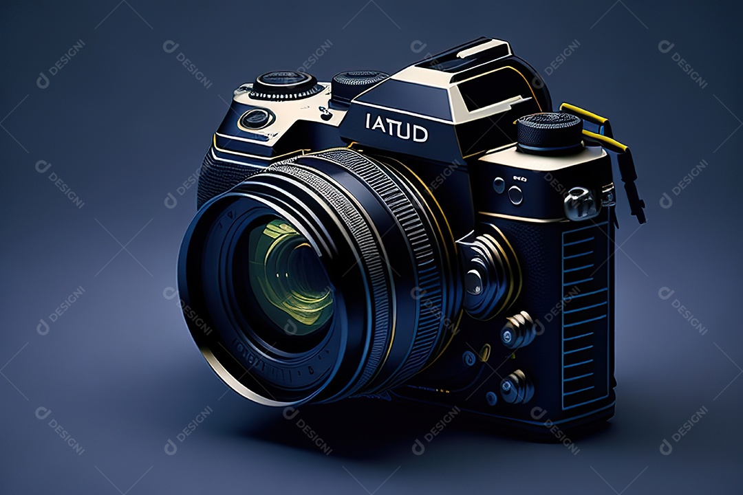 Câmera de visão altamente explodida