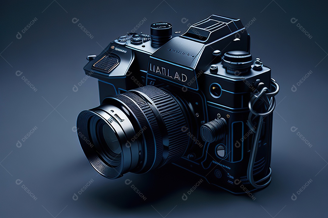 Câmera de visão altamente explodida