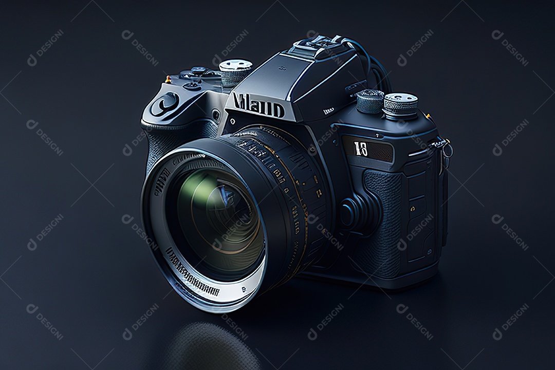 Câmera de visão altamente explodida