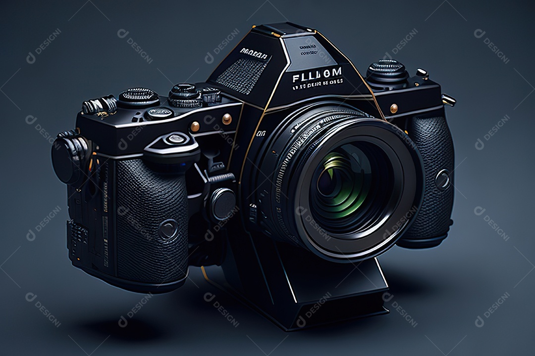 Câmera de visão altamente explodida