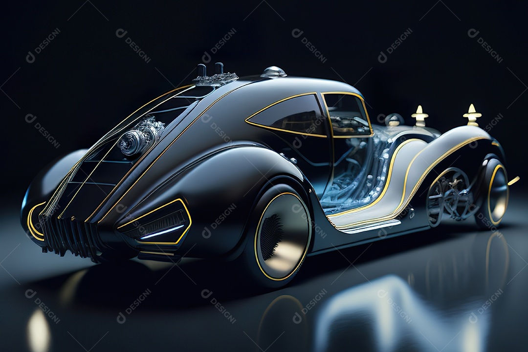 Plano geral de um carro biomecânico mínimo