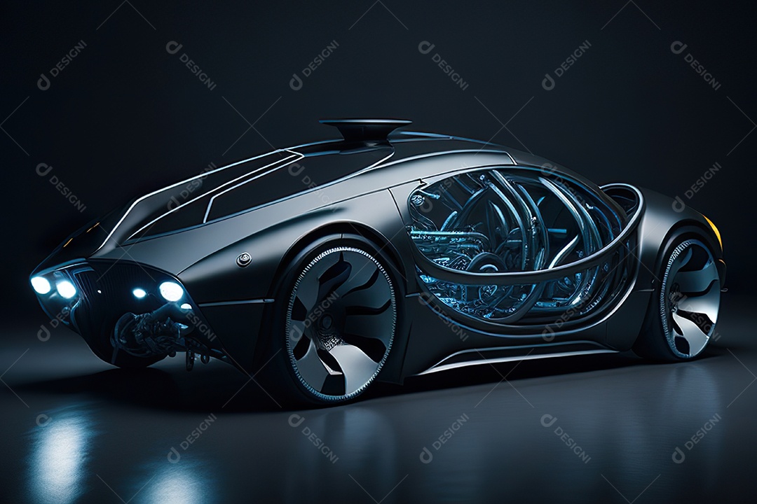 Plano geral de um carro biomecânico mínimo