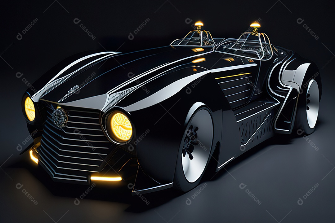 Plano geral de um carro biomecânico mínimo