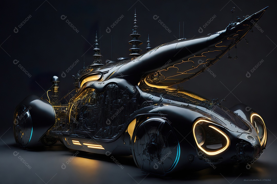 Plano geral de um carro biomecânico mínimo