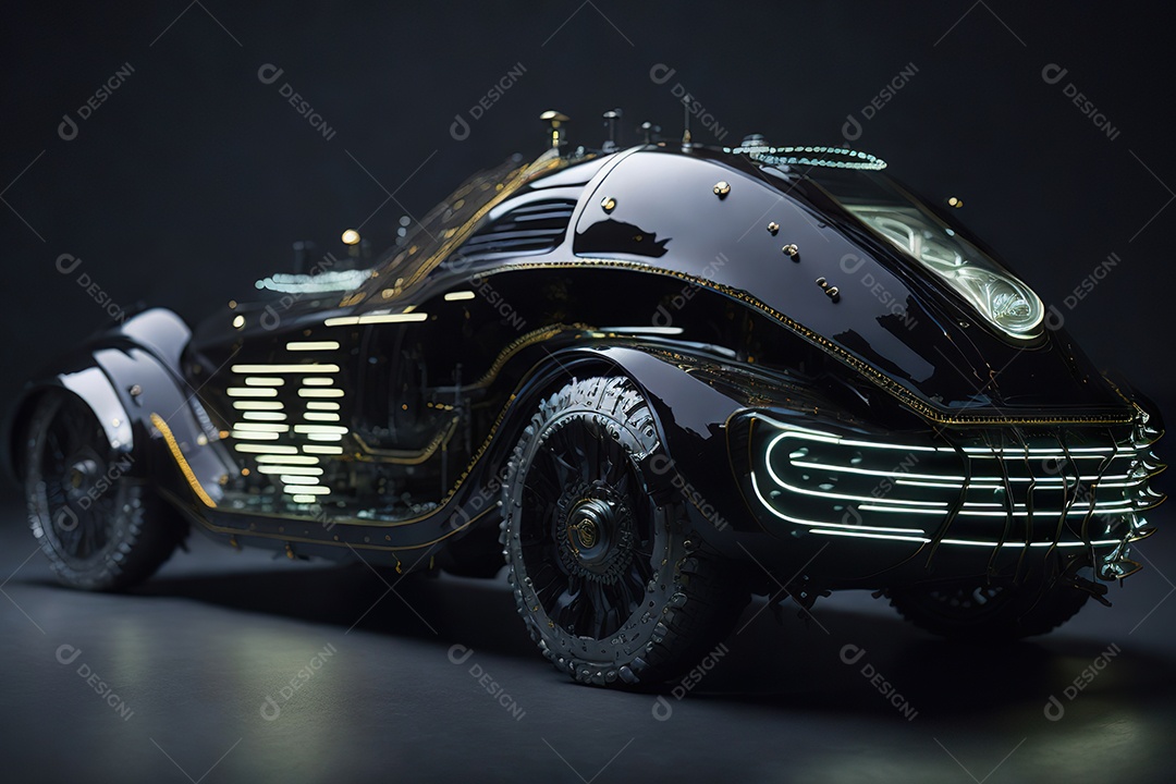 Plano geral de um carro biomecânico mínimo