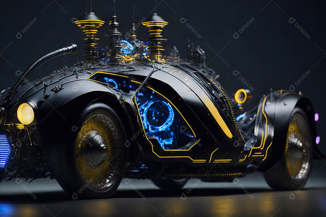 Plano geral de um carro biomecânico mínimo