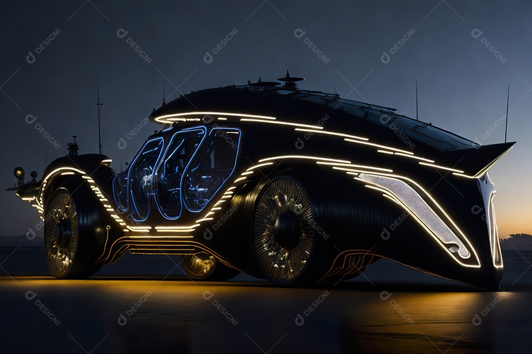 Plano geral de um carro biomecânico mínimo