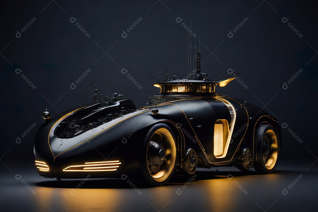 Plano geral de um carro biomecânico mínimo