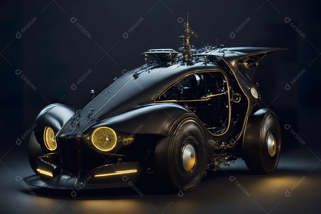 Plano geral de um carro biomecânico mínimo