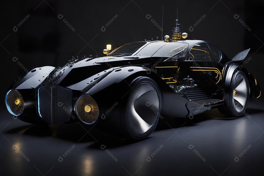 Plano geral de um carro biomecânico mínimo