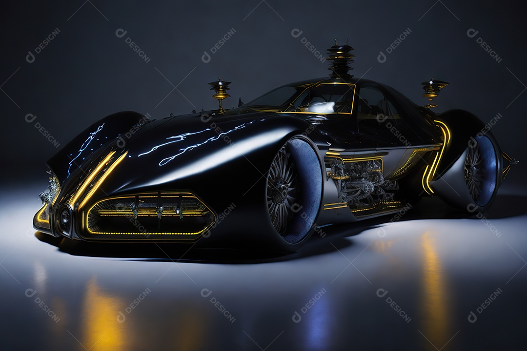 Plano geral de um carro biomecânico mínimo