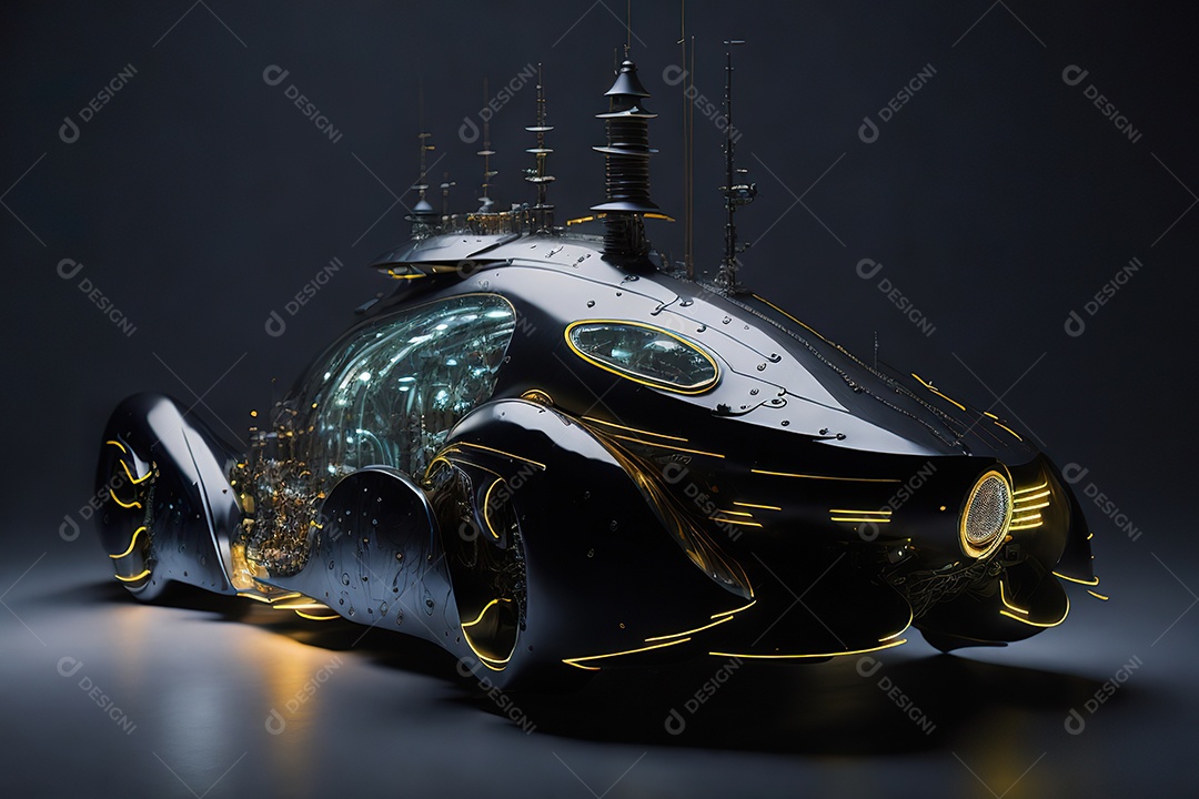 Plano geral de um carro biomecânico mínimo