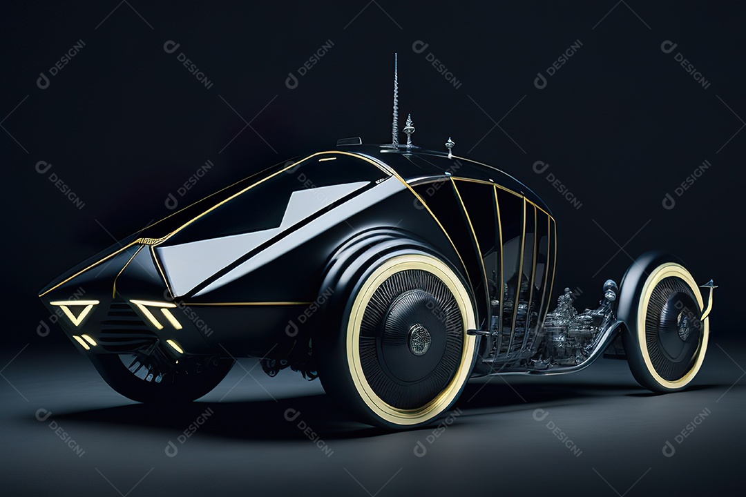 Plano geral de um carro biomecânico mínimo