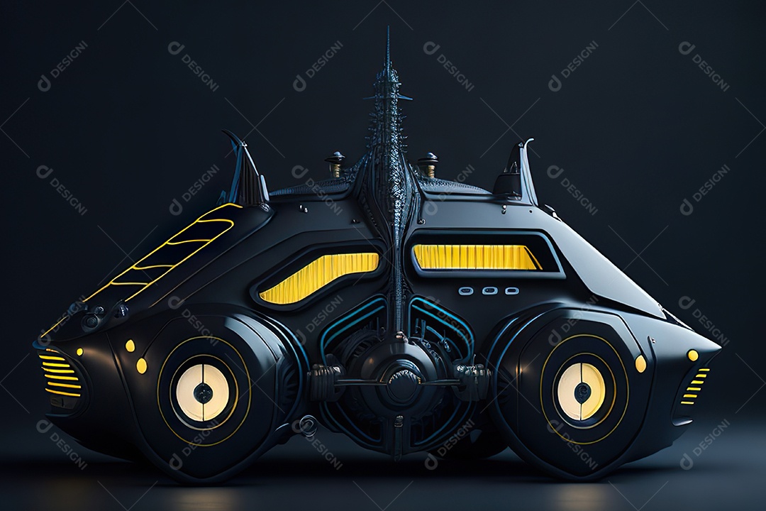 Plano geral de um carro biomecânico mínimo